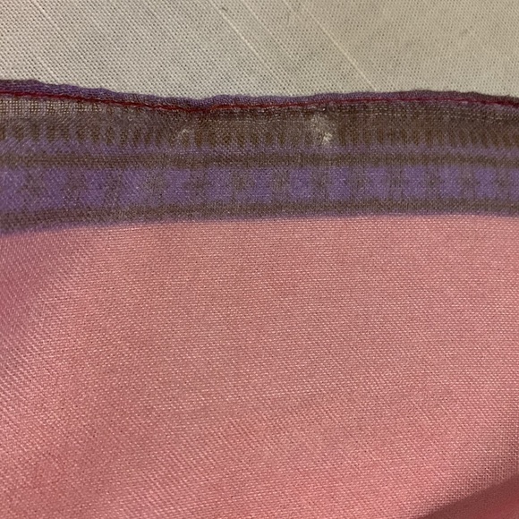 elephant scarf bold bright pink hues carnival circus jeweled animals marching - Picture 7 of 7